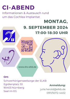 Flyer: CI-Abend am 9. September 2024